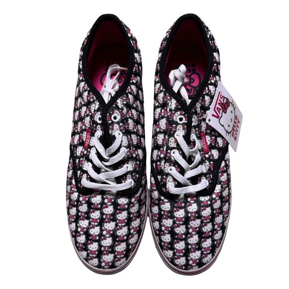 VANS x HELLO KITTY ATWOOD LOW (BLACK) SHOES (MEN 7.5/WOMEN 9) NEW in BOX! Rare - Picture 1 of 7